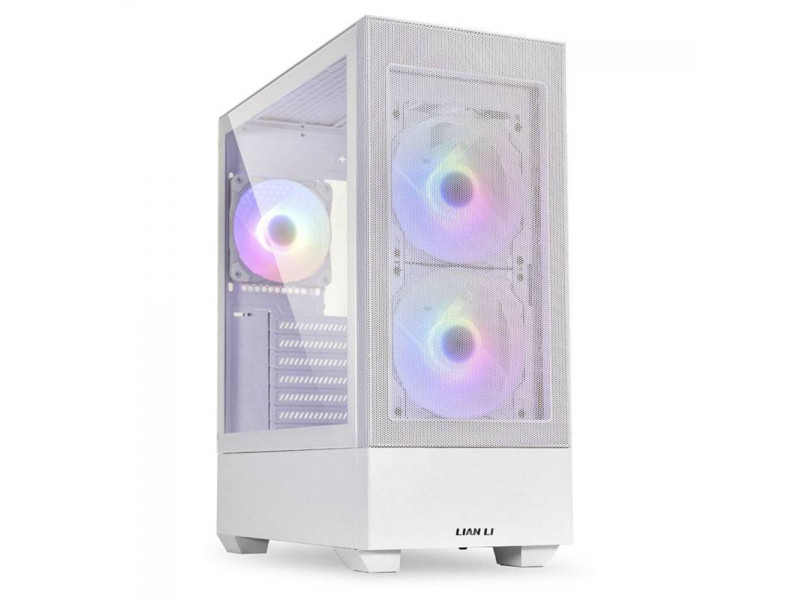 Gabinete Gamer Lian Li Q58, Mini ITX, Vidro Temperado, Black, ATX, sem fonte, sem fan, Q58X4