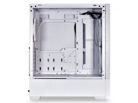 Gabinete Gamer Lian Li Q58, Mini ITX, Vidro Temperado, Black, ATX, sem fonte, sem fan, Q58X4