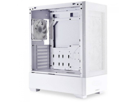 Gabinete Gamer Lian Li Q58, Mini ITX, Vidro Temperado, Black, ATX, sem fonte, sem fan, Q58X4