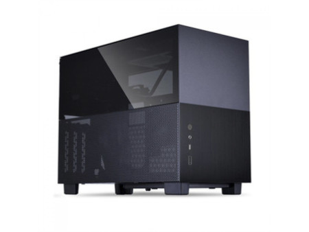 Gabinete Gamer Lian Li Q58, Mini ITX, Vidro Temperado, White, ATX, sem fonte, sem fan, Q58W4