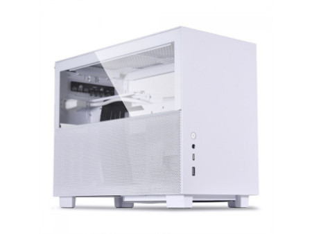 Gabinete Gamer Lian Li 011 Dynamic EVO, RGB, Mid Tower, Vidro Temperado, White, E-ATX, Sem Fonte, Sem Fan, O11DE W