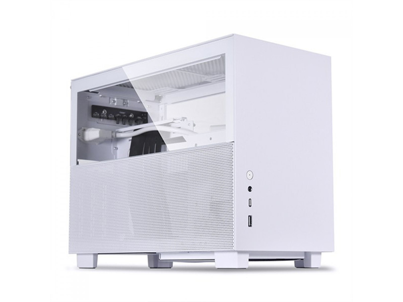 Gabinete Gamer Lian Li 011 Dynamic EVO, RGB, Mid Tower, Vidro Temperado, White, E-ATX, Sem Fonte, Sem Fan, O11DE W