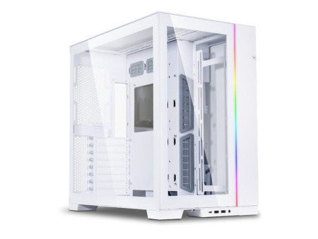 Gabinete Gamer Lian Li 011 Dynamic EVO, RGB, Mid Tower, Vidro Temperado, Gray, E-ATX, Sem Fonte, Sem Fan, O11DE G