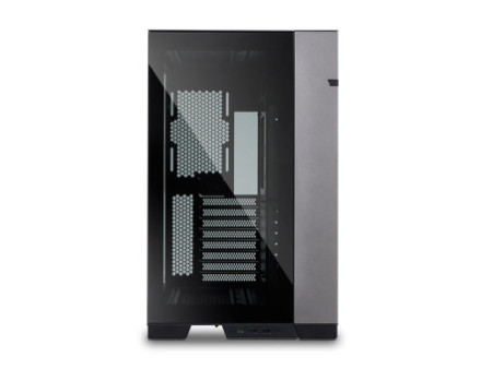 Gabinete Gamer Lian Li 011 Air Mini, Mini Tower, Vidro Temperado, Black, ATX, Sem Fonte, Com 3 Fans, O11 AM X