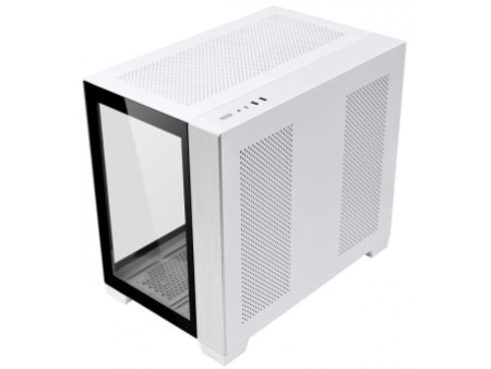 Gabinete Gamer Lian Li Lancool 205, Mid Tower, Vidro Temperado, Black, Sem Fonte, Com 2 Fans