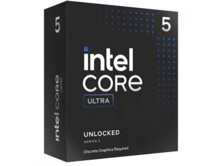 Processador Intel Core Ultra 5 245KF, 3.6 Ghz (5.2Ghz Turbo), Série 2, 14-Cores 14-Threads, LGA 1851, BX80768245KF