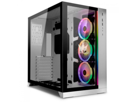 Gabinete Gamer Lian Li TU150WA, Mini Tower, Janela Lateral, Silver, Sem Fonte, Sem Fan