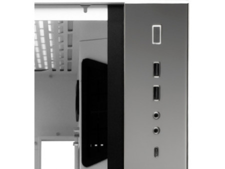 Gabinete Gamer Lian Li TU150WA, Mini Tower, Janela Lateral, Silver, Sem Fonte, Sem Fan