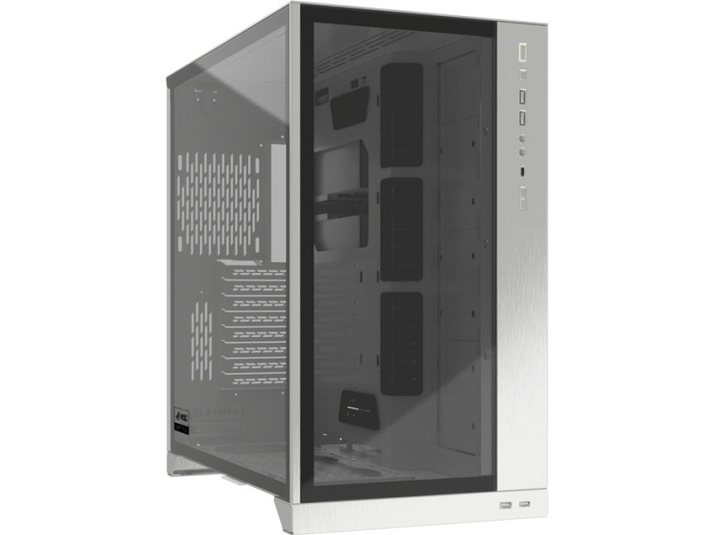 Gabinete Gamer Lian Li O11 Dynamic XL, Full Tower, Vidro Temperado, Silver, Sem Fonte, Sem Fan