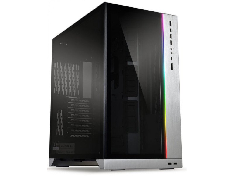 Gabinete Gamer Lian Li TU150WX, Mini Tower, Janela Lateral, Black, Sem Fonte, Sem Fan