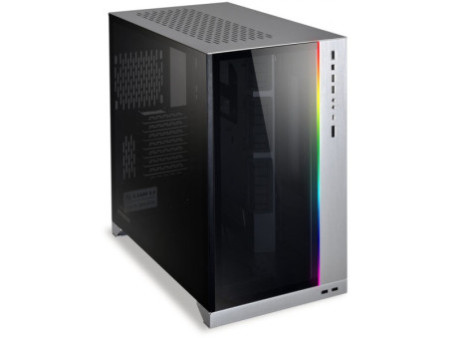 Gabinete Gamer Lian Li TU150WX, Mini Tower, Janela Lateral, Black, Sem Fonte, Sem Fan