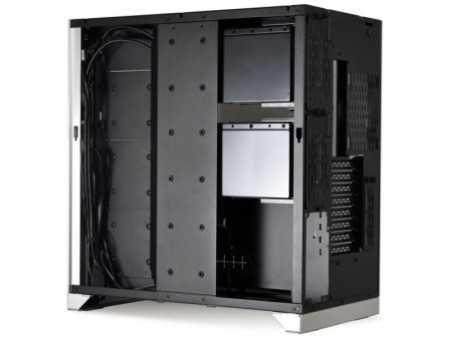 Gabinete Gamer Lian Li TU150WX, Mini Tower, Janela Lateral, Black, Sem Fonte, Sem Fan