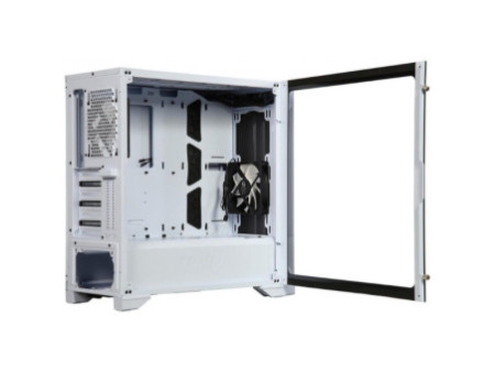 Gabinete Gamer Lian Li Lancool One Digital, Mid Tower, Vidro Temperado, Black, Sem Fonte, Sem Fan