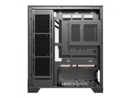 Gabinete Gamer Liketec Kingdom Dark, Mid Tower, Vidro Temperado, ATX, Sem Fonte, Sem Fans, Preto