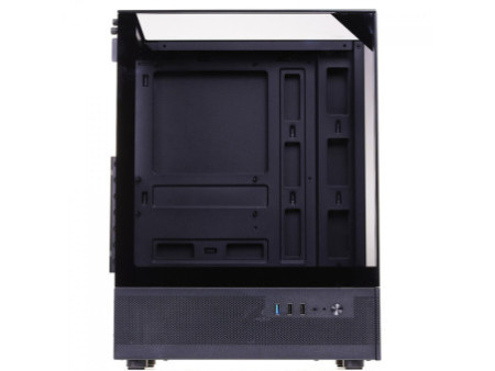 Gabinete Gamer Liketec Kingdom Snow, Mid Tower, Vidro Temperado, ATX, Sem Fonte, Sem Fans, Branco