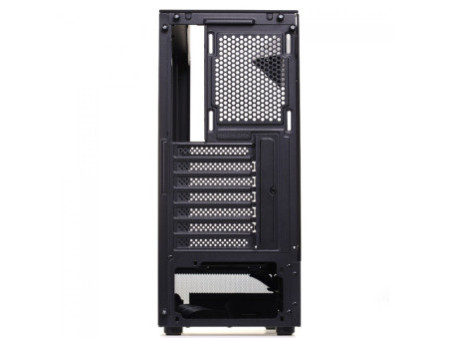 Gabinete Gamer Liketec Kingdom Snow, Mid Tower, Vidro Temperado, ATX, Sem Fonte, Sem Fans, Branco