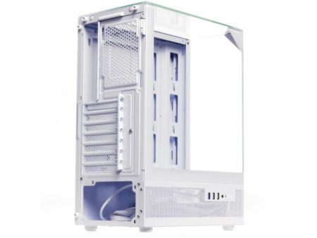 Gabinete Gamer Liketec Mahal Dark, Mid Tower, Vidro Temperado, MATX, Sem Fonte, Sem Fans, Preto