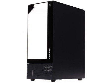 Gabinete Gamer Liketec Mahal Snow, Mid Tower, Vidro Temperado, MATX, Sem Fonte, Sem Fans, Branco