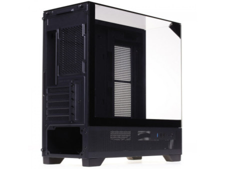 Gabinete Gamer Liketec Mahal Snow, Mid Tower, Vidro Temperado, MATX, Sem Fonte, Sem Fans, Branco