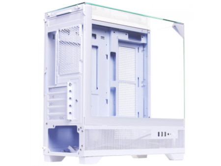 Gabinete Gamer Liketec Zeus Pro Snow, Mid Tower, Vidro Temperado, ATX, White, Sem Fonte, Sem Fan