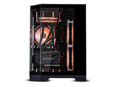 Gabinete Gamer Liketec Ilusion Snow, Aquário, Mid Tower, Vidro Temperado, MATX, Sem Fonte, Sem Fans, Branco