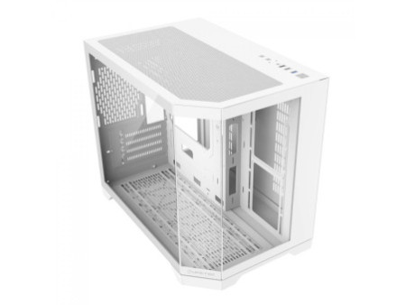 Gabinete Gamer Liketec Ilusion Dark, Aquário, Mid Tower, Vidro Temperado, MATX, Sem Fonte, Sem Fans, Preto