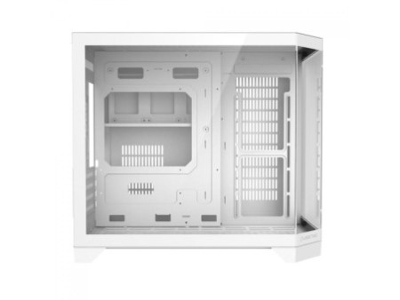 Gabinete Gamer Liketec Ilusion Dark, Aquário, Mid Tower, Vidro Temperado, MATX, Sem Fonte, Sem Fans, Preto