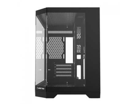Gabinete Gamer Liketec Atlas Dark, Aquário, Mid Tower, Vidro Temperado, ATX, Sem Fonte, Sem Fans, Preto
