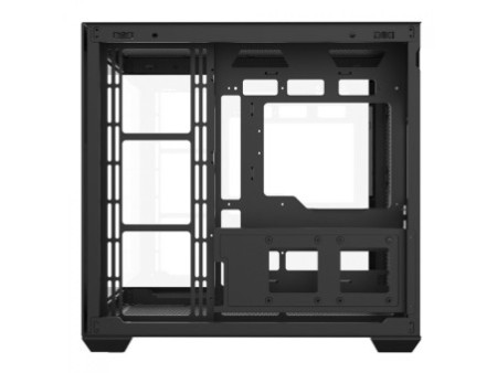 Gabinete Gamer Liketec Atlas Snow, Aquário, Mid Tower, Vidro Temperado, ATX, Sem Fonte, Sem Fans, Branco
