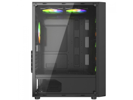 Gabinete Gamer Liketec Storm Mesh, Mid Tower, Vidro Temperado, ATX, Sem Fonte, Com 3 Fans