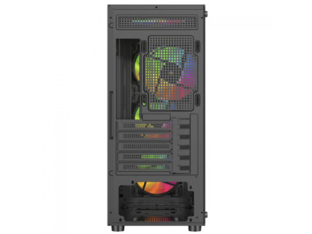 Gabinete Gamer Liketec Storm Mesh, Mid Tower, Vidro Temperado, ATX, Sem Fonte, Com 3 Fans