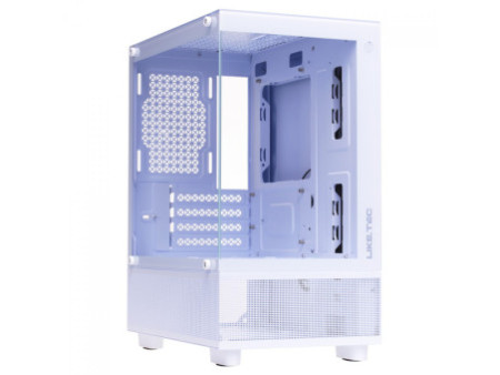 Gabinete Gamer Liketec Opera Dark, Mid Tower, Vidro Temperado, M-ATX, Black, Sem Fonte, Sem Fan, LC-CB-OPERA-2086
