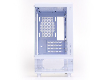 Gabinete Gamer Liketec Opera Dark, Mid Tower, Vidro Temperado, M-ATX, Black, Sem Fonte, Sem Fan, LC-CB-OPERA-2086