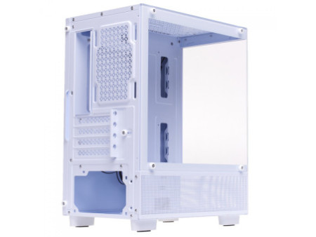 Gabinete Gamer Liketec Opera Dark, Mid Tower, Vidro Temperado, M-ATX, Black, Sem Fonte, Sem Fan, LC-CB-OPERA-2086