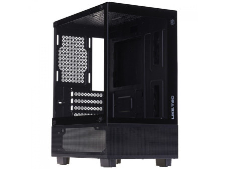 Gabinete Gamer Liketec Heydar Snow, Mid Tower, Cube Design, ATX, Vidro Temperado, Branco, Sem Fan, LC-CB-HEYDAR-2087