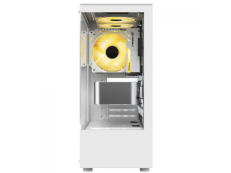Gabinete Liketec Office Compacto C3, Mid Tower, MATX, Black, Sem Fonte, LC-MT-OFFICEC3-2023