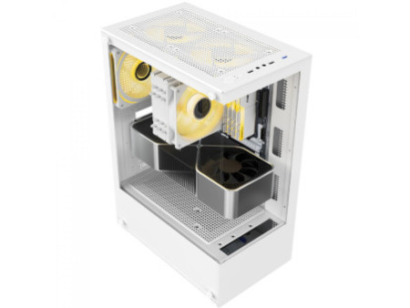 Gabinete Liketec Office Compacto C3, Mid Tower, MATX, Black, Sem Fonte, LC-MT-OFFICEC3-2023