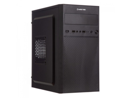 Gabinete Liketec Office Flow, Mid Tower, ATX, Preto, Sem Fonte, Sem Fan