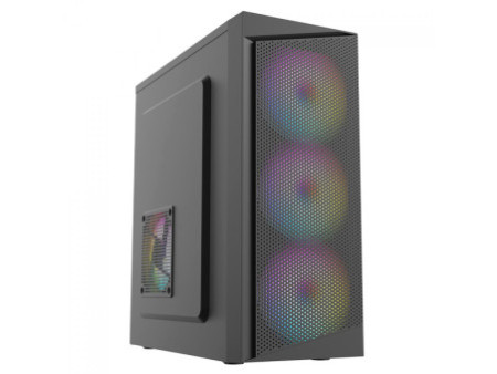 Gabinete Gamer Liketec Craft Snow RGB, Mid Tower, Acrílico, M-ATX, White, Sem Fonte, Sem Fan