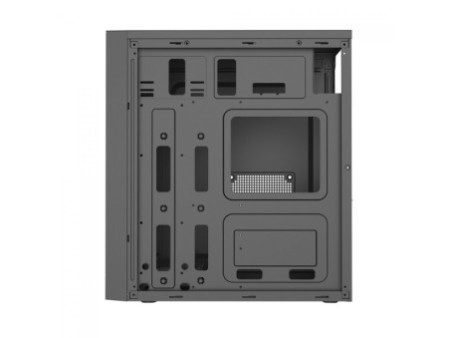 Gabinete Gamer Liketec Craft Snow RGB, Mid Tower, Acrílico, M-ATX, White, Sem Fonte, Sem Fan