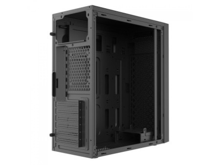 Gabinete Gamer Liketec Craft Snow RGB, Mid Tower, Acrílico, M-ATX, White, Sem Fonte, Sem Fan