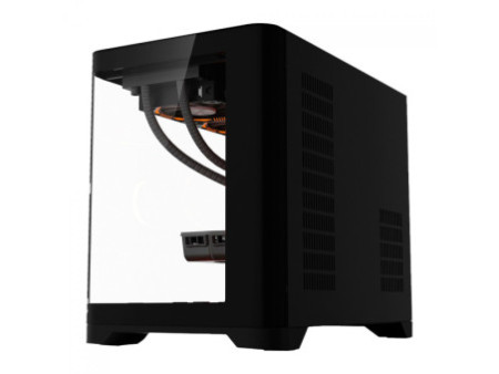 Gabinete Gamer Liketec Matrix, Mid Tower, Vidro Temperado, ATX, Black, Sem Fonte, Sem Fan