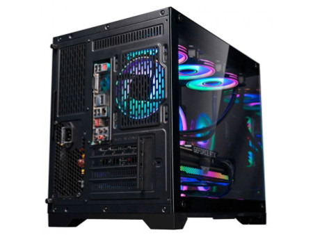 Gabinete Gamer Liketec Zeus V2 Snow, Mid Tower, Vidro Temperado, ATX, White, Sem Fonte, Sem Fan