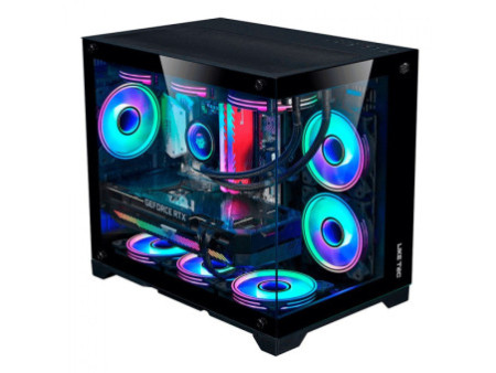Gabinete Gamer Liketec Zeus V2 Snow, Mid Tower, Vidro Temperado, ATX, White, Sem Fonte, Sem Fan
