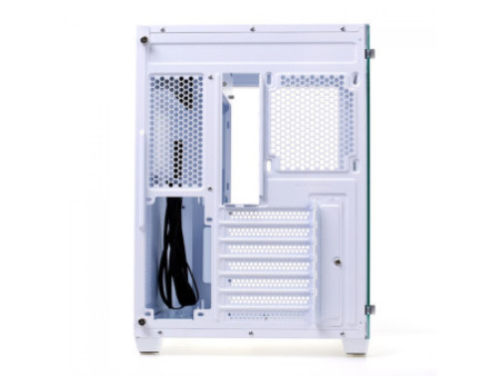 Gabinete Gamer Liketec Matrix RGB, Mid Tower, Vidro Temperado, ATX, Black, Sem Fonte, Com 3 Fans RGB