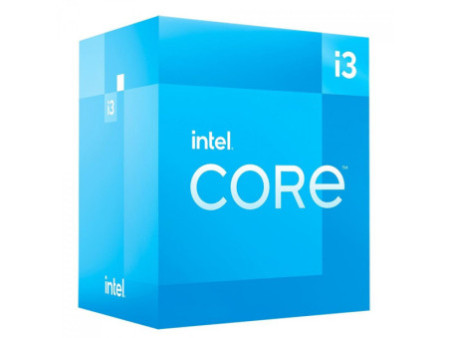 Processador Intel Core i3 14100F, 3.5 GHz (4.7GHz Turbo), 14ª Geração, 4-Cores 8-Threads, LGA 1700, BX8071514100F