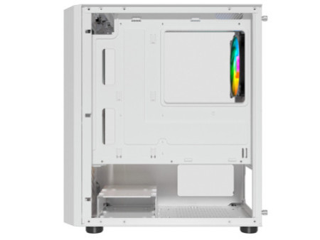 Gabinete Gamer Liketec Dark Revolution, RGB, Mid Tower, Vidro Temperado, M-ATX, Black, Sem Fonte, Com 3 Fans, LC-MT-REVOLUTION-2