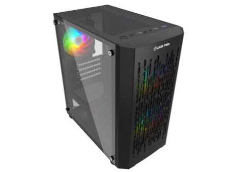 Gabinete Gamer Liketec Craft RGB, Mid Tower, Acrílico, M-ATX, Black, Sem Fonte, Sem Fan, LC-MT-CRAFT-2021