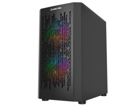 Gabinete Gamer Liketec Craft RGB, Mid Tower, Acrílico, M-ATX, Black, Sem Fonte, Sem Fan, LC-MT-CRAFT-2021