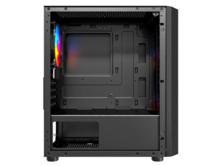 Gabinete Gamer Liketec Craft RGB, Mid Tower, Acrílico, M-ATX, Black, Sem Fonte, Sem Fan, LC-MT-CRAFT-2021